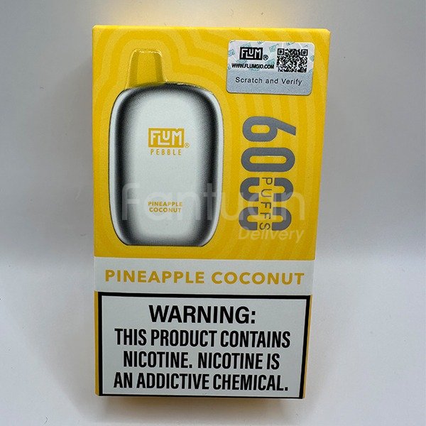 elf bar vape uk Buy Flum Pebble 6000 puffs Pineapple coconut main image 0